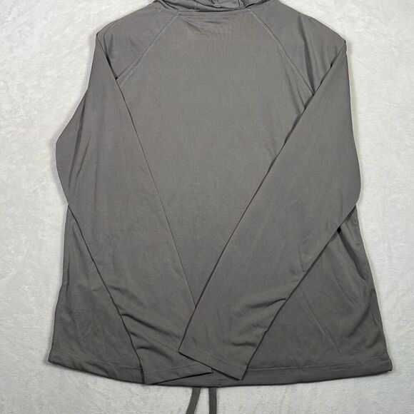 Under Armour Women's gray hooded Heatgear Velocity Twist Hoodie-women small-NWT - Picture 12 of 12